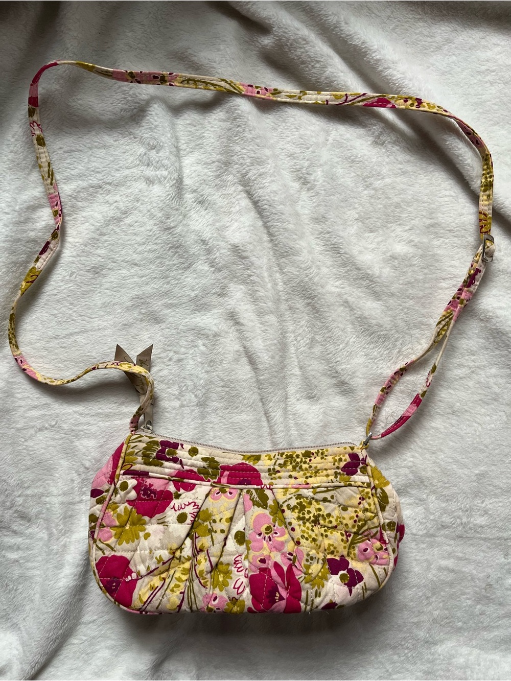 Vera Bradley Frannie shoulder bag in Make Me Blush